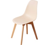 Стул DERSTUHL Grand Wood Eames теплый бежевый, комплект 4 шт DSL010.014.4