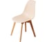 Комплект стульев пластиковых DERSTUHL 4 шт Grand Wood Eames, теплый бежевый, DSL010.014.4 3