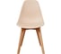 Комплект стульев пластиковых DERSTUHL 4 шт Grand Wood Eames, теплый бежевый, DSL010.014.4 4