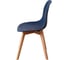 Комплект стульев пластиковых DERSTUHL 2 шт Grand Wood Eames, темно-синий, DSL010.017.2 5