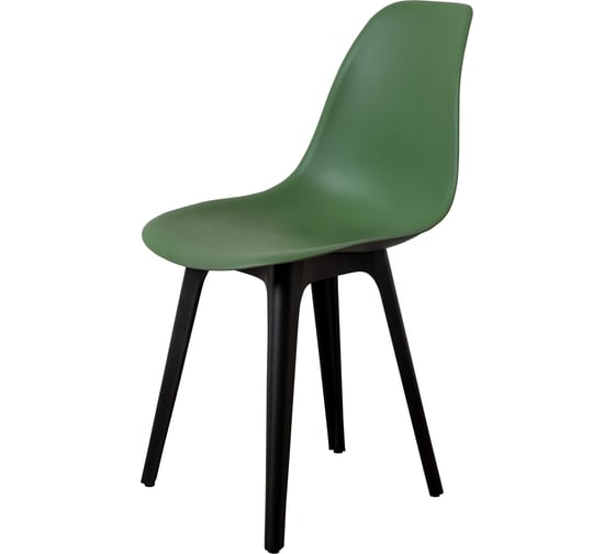 Стул пластиковый DERSTUHL Plast Eames, темно-зеленый DSL044.016