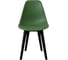 Стул пластиковый DERSTUHL Plast Eames, темно-зеленый DSL044.016 4