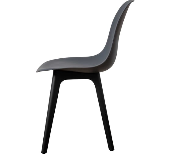Стул пластиковый DERSTUHL Plast Eames, темно-серый DSL044.003