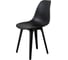 Комплект стульев пластиковых DERSTUHL 4 шт Plast Eames, черный, DSL044.010.4 3