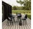 Комплект стульев пластиковых DERSTUHL 4 шт Plast Eames, черный, DSL044.010.4 6