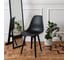 Комплект стульев пластиковых DERSTUHL 4 шт Plast Eames, черный, DSL044.010.4 9