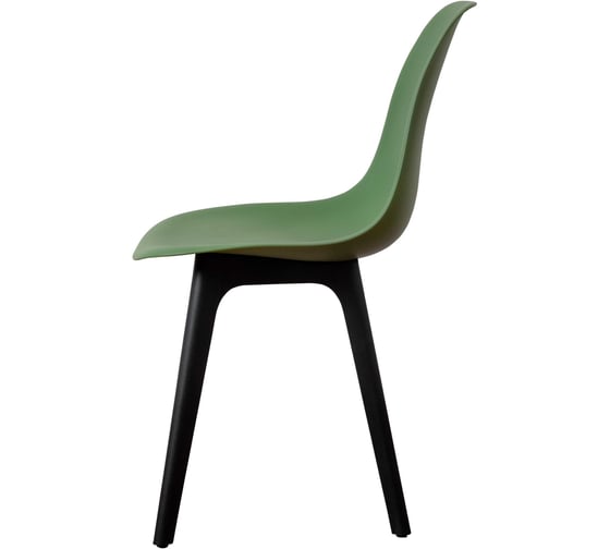 Комплект стульев пластиковых DERSTUHL 2 шт Plast Eames, темно-зеленый, DSL044.016.2