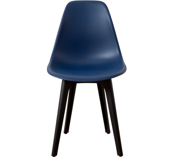 Комплект стульев пластиковых DERSTUHL 4 шт Plast Eames, темно-синий, DSL044.017.4