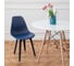 Комплект стульев пластиковых DERSTUHL 4 шт Plast Eames, темно-синий, DSL044.017.4 2