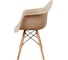 Комплект стульев пластиковых DERSTUHL 2 шт Wood Eames, темно-бежевый, DSL04.013.2 5