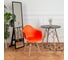 Стул-кресло из пластика DERSTUHL Wood Eames, оранжевый DSL04.005 7