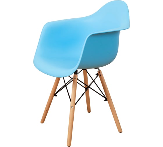 Стул-кресло DERSTUHL Wood Eames голубой DSL04.008 1