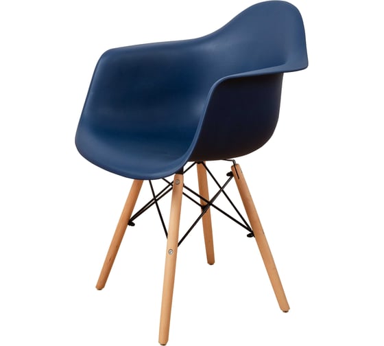 Стул-кресло DERSTUHL Wood Eames темно-синий DSL04.017 1