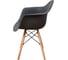 Комплект стульев пластиковых DERSTUHL 2 шт Wood Eames, темно-серый, DSL04.003.2 6