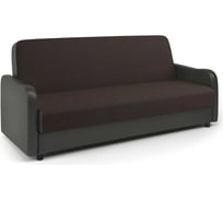 Диван-книжка Шарм Лига М рогожка и экокожа шоколад 903021051