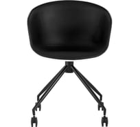 Кресло компьютерное Стул Груп LIBRA, пластик белый, экокожа черная NL SL-7040ZB whitePP/black PU