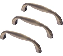 Комплект из 3 шт. Kerron ручка-скоба 96 мм RS-116-96 MAB, атласная бронза SET3(RS-116-96 MAB)