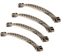 Комплект из 4 шт. Kerron ручка-скоба, 128 мм, бронза, RS-041-128 BA SET4(RS-041-128 BA)