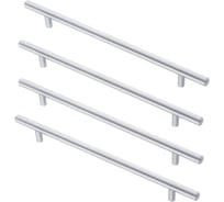 Комплект из 4 шт. Kerron ручка-рейлинг Ø12 мм, R-3020-224 SC, матовый хром SET4(R-3020-224 SC)