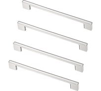 Комплект из 4 шт. Kerron ручка-рейлинг, 192 мм, R-3030-192, хром SET4(R-3030-192)