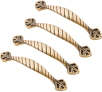 Комплект из 4 шт. Kerron ручка-скоба 128 мм RS-022-128 BA, бронза SET4(RS-022-128 BA)