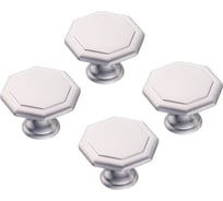 Комплект из 4 шт. Kerron ручка-кнопка, матовый хром, K-1090 SC SET4(K-1090 SC)