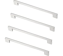 Комплект из 4 шт. Kerron ручка-рейлинг, 224 мм, R-3030-224, хром SET4(R-3030-224)