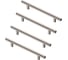 Комплект из 4 шт. Kerron ручка-рейлинг Ø12 мм, 128 мм, сталь, R-3020-128 ST SET4(R-3020-128 ST) 1