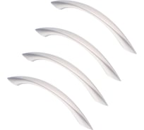 Комплект из 4 шт. Kerron ручка-скоба 96 мм S-2200-96 SC, матовый хром SET4(S-2200-96 SC)