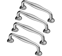 Комплект из 4 шт. Kerron, ручка-скоба 96 мм S-2360-96, хром SET4(S-2360-96)