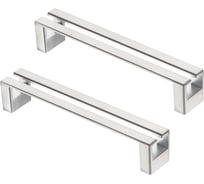 Комплект из 2 шт. Kerron ручка-скоба, 128 мм, матовый хром, S-2350-128 SC SET2(S-2350-128 SC)