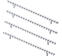 Комплект из 4 шт. Kerron ручка-рейлинг Ø12 мм, R-3020-320 SC, матовый хром SET4(R-3020-320 SC)