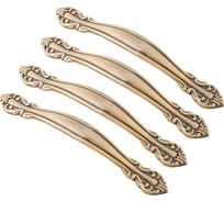 Комплект из 4 шт. Kerron, ручка-скоба 96 мм RS-011-96 BA, бронза SET4(RS-011-96 BA)