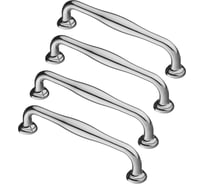 Комплект из 4 шт. Kerron, ручка-скоба 128 мм S-2361-128, хром SET4(S-2361-128)