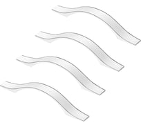 Комплект из 4 шт. Kerron ручка-скоба, 96 мм, хром, S-2420-96 SET4(S-2420-96)