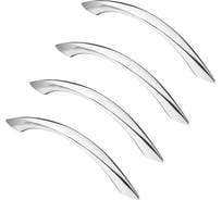 Комплект из 4 шт. Kerron ручка-скоба 96 мм S-2200-96, хром SET4(S-2200-96)