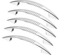 Комплект из 5 шт. Kerron, ручка-скоба 128 мм S-2131-128, хром SET5(S-2131-128)