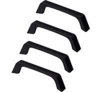 Комплект из 4 шт. Kerron ручка-скоба, 96 мм, S-2460-96 BL, матовый чёрный SET4(S-2460-96 BL)