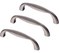 Комплект из 3 шт. Kerron ручка-скоба 96 мм RS-116-96 BAZ, чернённый старинный цинк SET3(RS-116-96 BAZ)