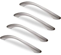 Комплект из 4 шт. Kerron ручка-скоба 96 мм S-2170-96 SC, матовый хром SET4(S-2170-96 SC)