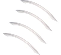 Комплект из 4 шт. Kerron ручка-скоба 128 мм S-2201-128 SC, матовый хром SET4(S-2201-128 SC)