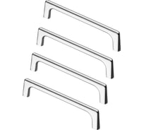 Комплект из 4 шт. Kerron ручка-скоба, 128 мм, хром, S-2390-128 SET4(S-2390-128)