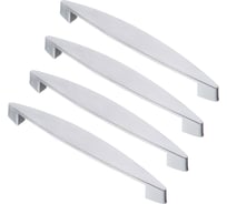 Комплект из 4 шт. Kerron ручка-скоба 128 мм S-2250-128 SC, матовый хром SET4(S-2250-128 SC)