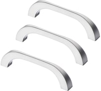 Комплект из 3 шт. Kerron ручка-скоба 96 мм S-2550-96 SC, матовый хром SET3(S-2550-96 SC)
