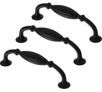 Комплект из 3 шт. Kerron ручка-скоба 96 мм RS-113-96 BL, матовый чёрный SET3(RS-113-96 BL)