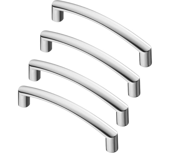 Комплект из 4 шт. Kerron ручка-скоба 96 мм S-2270-96, хром SET4(S-2270-96)