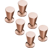 Комплект из 6 шт. Kerron ручка-кнопка, античная медь, K-1010 AC SET6(K-1010 AC)
