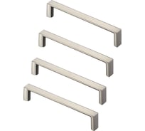 Комплект из 4 шт. Kerron ручка-скоба, 128 мм, сталь, S-2440-128 ST SET4(S-2440-128 ST)