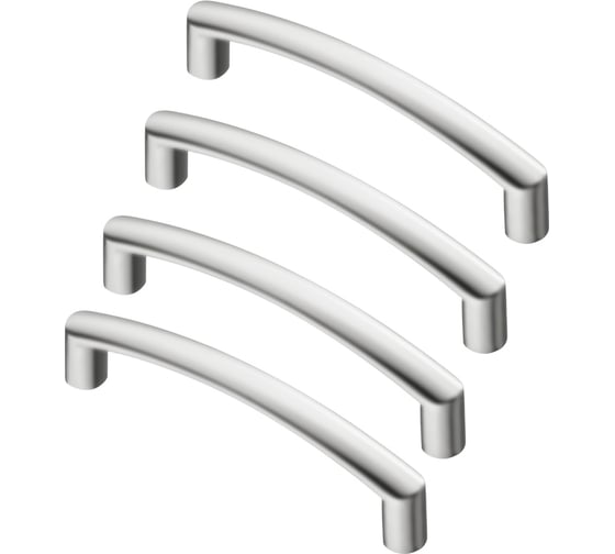 Комплект из 4 шт. Kerron ручка-скоба 96 мм S-2270-96 SC, матовый хром SET4(S-2270-96 SC) 1
