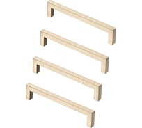 Комплект из 4 шт. Kerron ручка-скоба, 128 мм, матовое золото, S-4115-128 BSG SET4(S-4115-128 BSG)